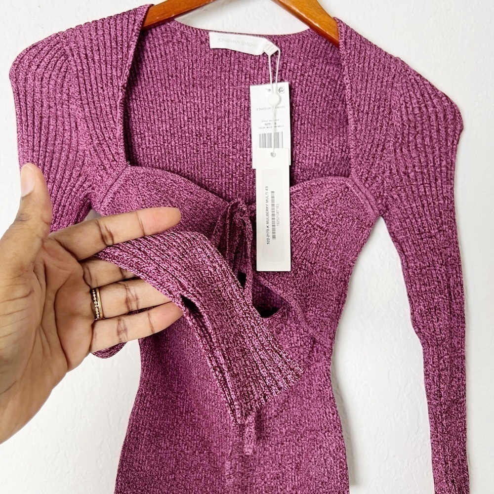 Jonathan Simkhai Alexia halterneck knitted top - Picture 3 of 7